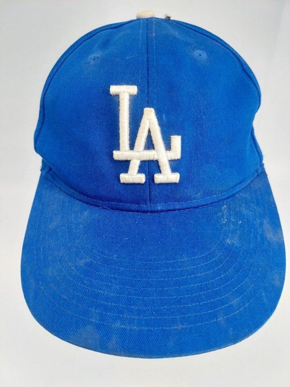 L.A./Los Angeles Dodgers MLB Blue and White Hook n Loop Baseball Hat